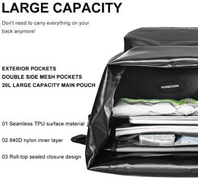 Pro Cycling Pannier Bags | Waterproof, 20L Capacity & Quick-Release for Commuting and Weekend Adventures