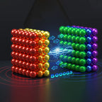 Magnetic Color Balls | Vibrant, Stress-Relief Play for Creativity at Home, Office & On-the-Go