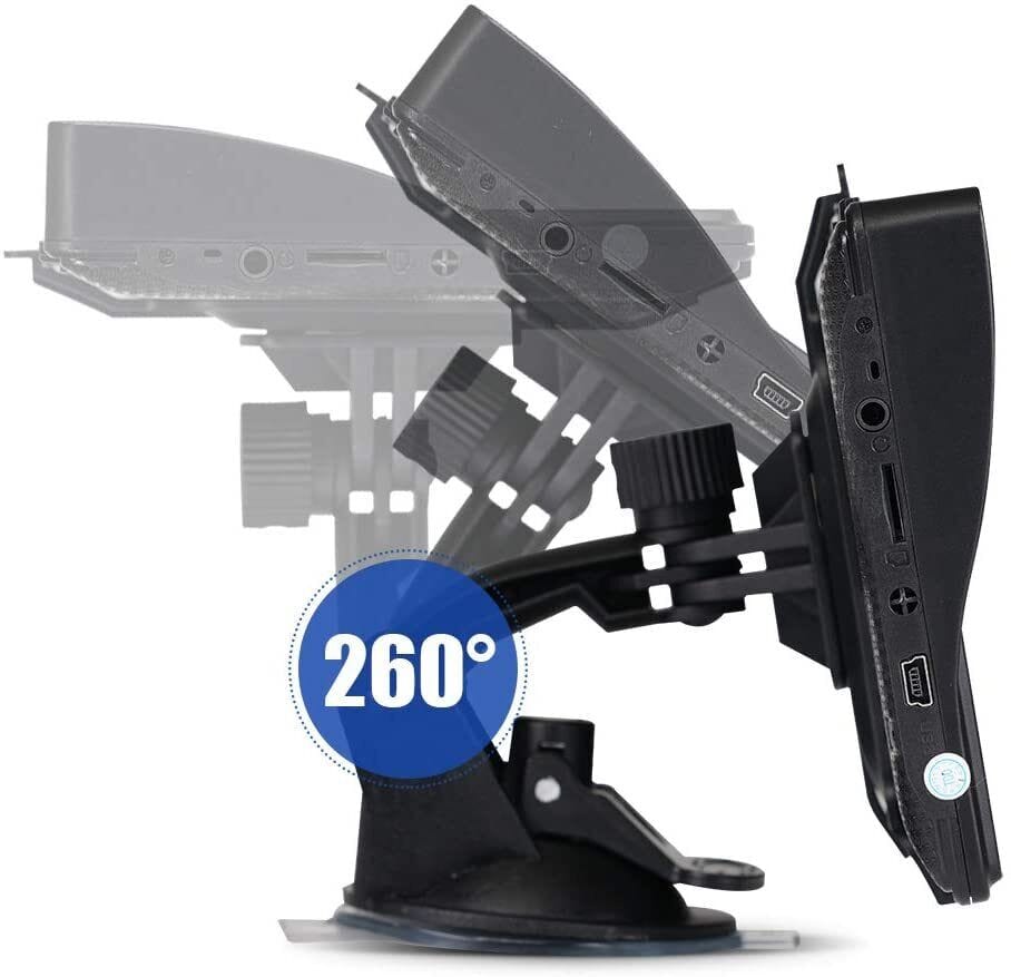 7" GPS Navigation System | Real-Time Traffic Updates, Pre-Loaded UK & EU Maps for Cars & Trucks