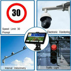 7" GPS Navigation System | Real-Time Traffic Updates, Pre-Loaded UK & EU Maps for Cars & Trucks
