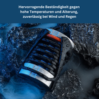 Rechargeable LED Bike Front Light with High Lumen Brightness for Night Cycling, Mountain Biking & Commuting