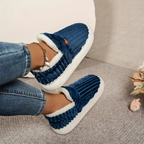 Fleece Comfort Slippers | Ultra-Soft, Memory Foam & Anti-Slip for Cozy Indoor Relaxation