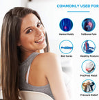 Donut Pillow for Tailbone Pain Relief | Memory Foam Cushion for Hemorrhoids, Coccyx Issues & Improved Posture at Home, Office, or Car