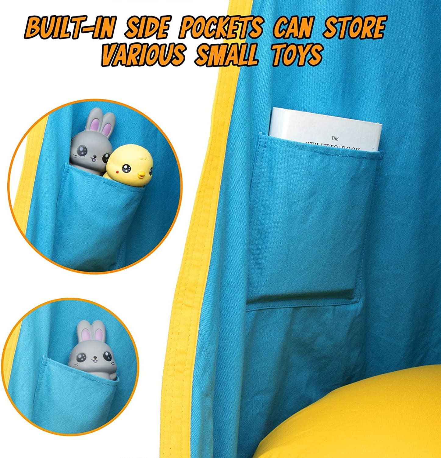 Kids Sensory Swing Hammock | Comforting, Easy Assembly & Perfect for Indoor and Outdoor Play