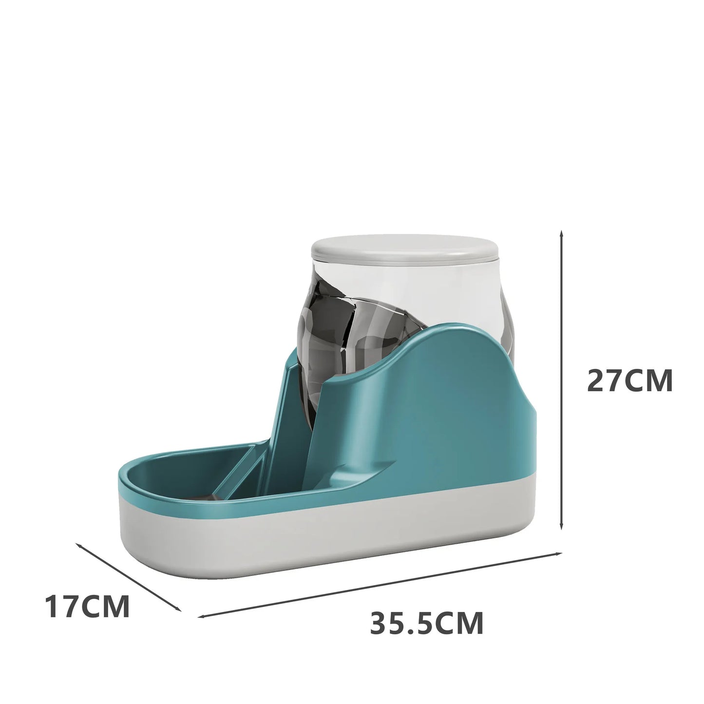 Automatic Pet Food and Water Dispenser | 3.8L Capacity for Dogs and Cats, Easy to Clean & Ideal for Busy Pet Owners