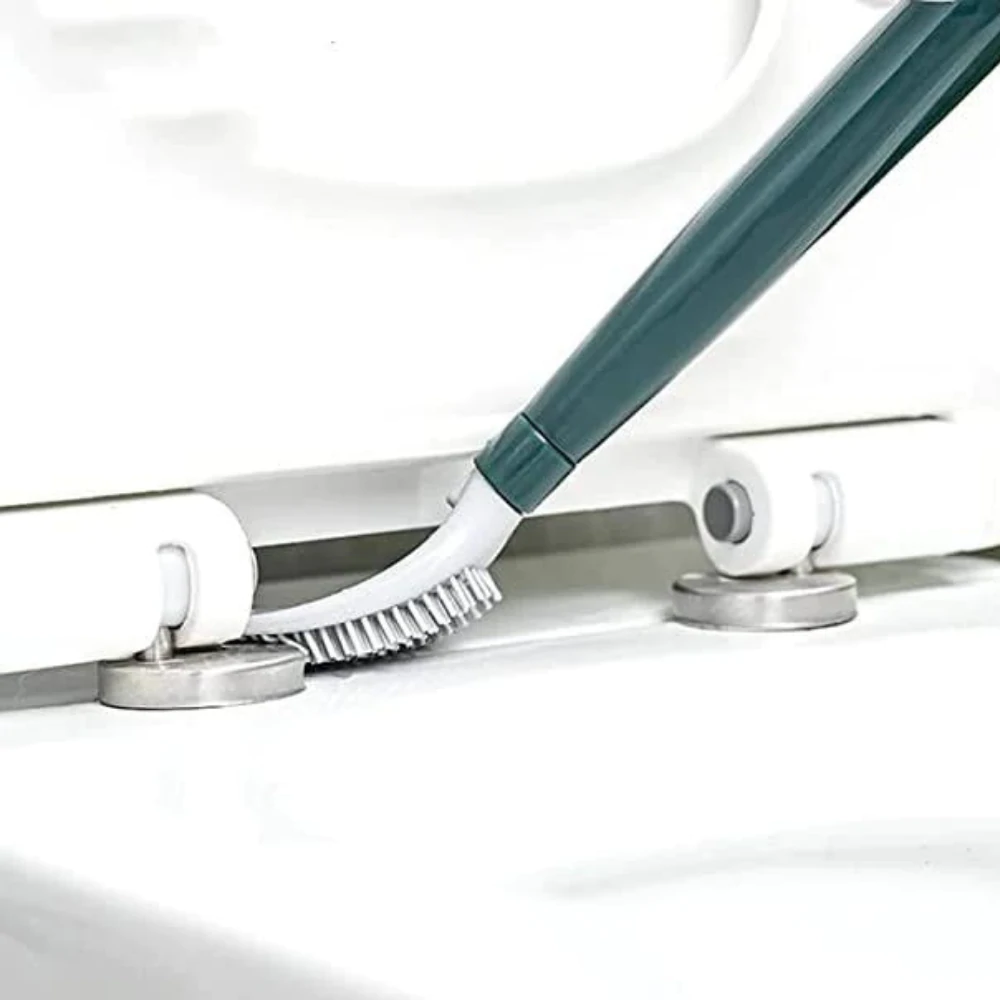 Toilet Brush with Flexible Head | Convenient Cleaning Dispenser & Smart Drainage System for Effortless Bathroom Cleaning