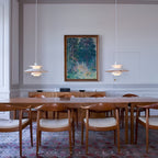 Nordic Modern Layered Shade Pendant Light Fixture for Living Room & Dining Room Decor