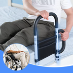 Safety Assist Bed Rail | Durable Carbon Steel Frame & Non-Slip Handle for Elderly Adults and Post-Surgery Support