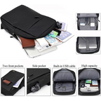 Secure Backpack with Anti Theft Features - Slash Proof, RFID Safe, and Lightweight for Day and Travel