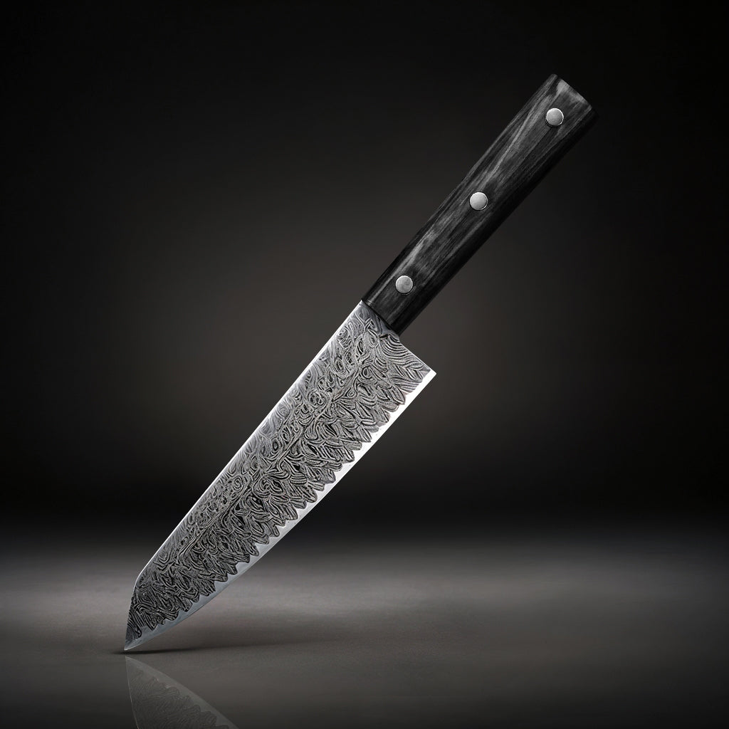 Santoku Chef Knife | Razor-Sharp, Ergonomic Handle & Ideal for Versatile Kitchen Use