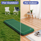 Camping Inflatable Portable Mattress | Lightweight, Built-in Foot Pump & Compact Design for Outdoor Adventures