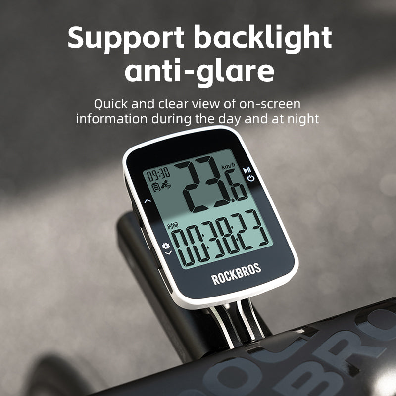 Bike Cycling GPS Computer | Bluetooth Wireless, IPX7 Waterproof & Ideal for Outdoor Adventures