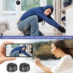 Wireless Indoor Security Camera | 1080P HD, Real-Time Motion Alerts & Ideal for Home Monitoring