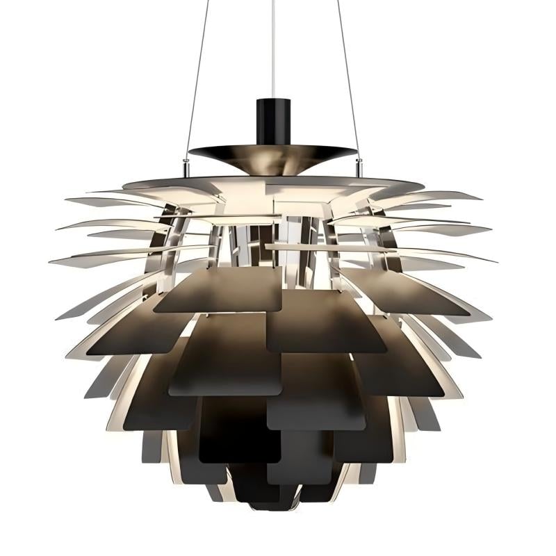Artichoke Shape Pendant Lamp - Nordic Design Hanging Light Fixture for Modern Home Decor & Dining Spaces