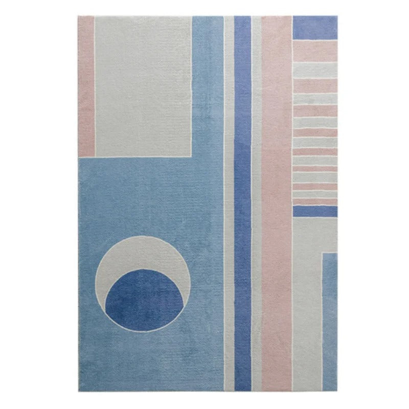 Wool Area Rug Collection - Handcrafted Geometric Patterns for Living Room & Bedroom Decor