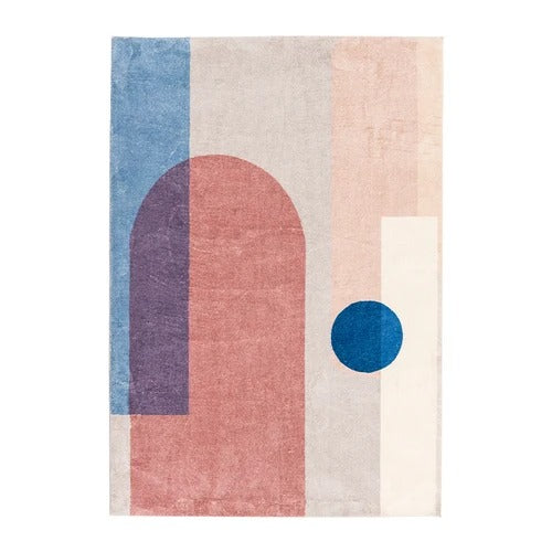 Wool Area Rug Collection - Handcrafted Geometric Patterns for Living Room & Bedroom Decor