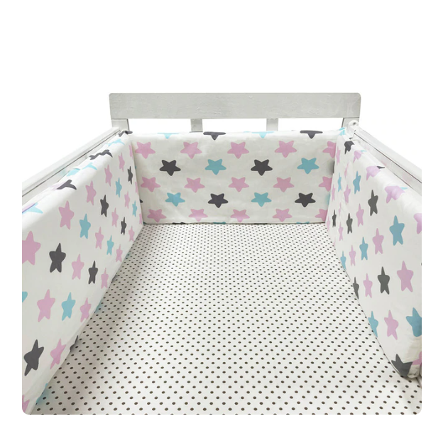 Bed Bumper Air Mesh for Baby Cot - Safe & Breathable Baby Cot Protector