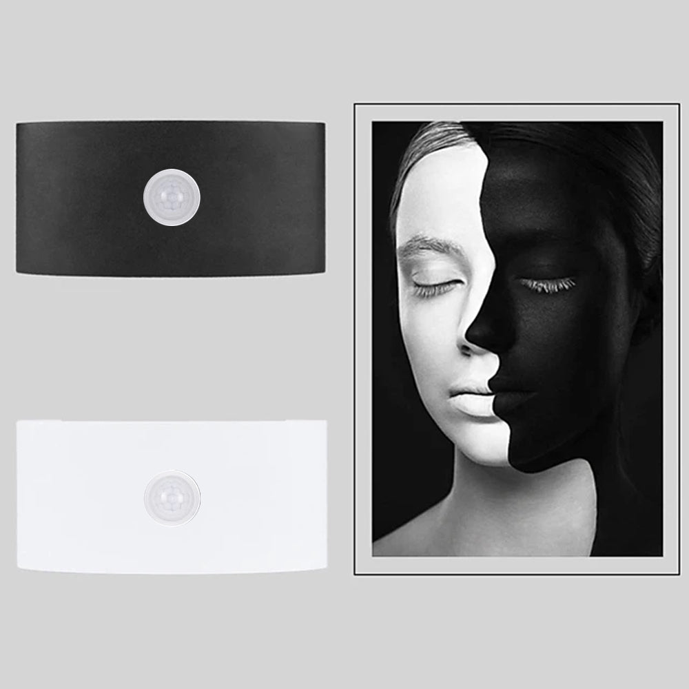 LED Waterproof Outdoor Wall Lamp - Metal Acrylic Up and Down Light Fixture for Garden, Patio & Exterior Use