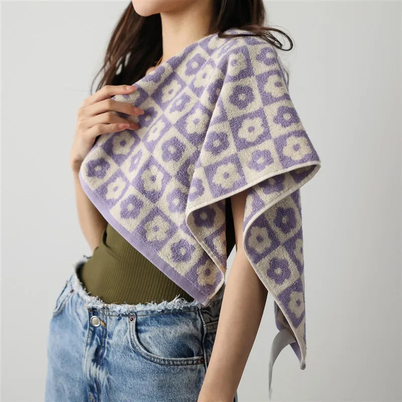 Soft Cotton Giana Bath Towel - Absorbent, Quick-Dry, Luxury Bath Towel for Home, Spa, and Gym Use