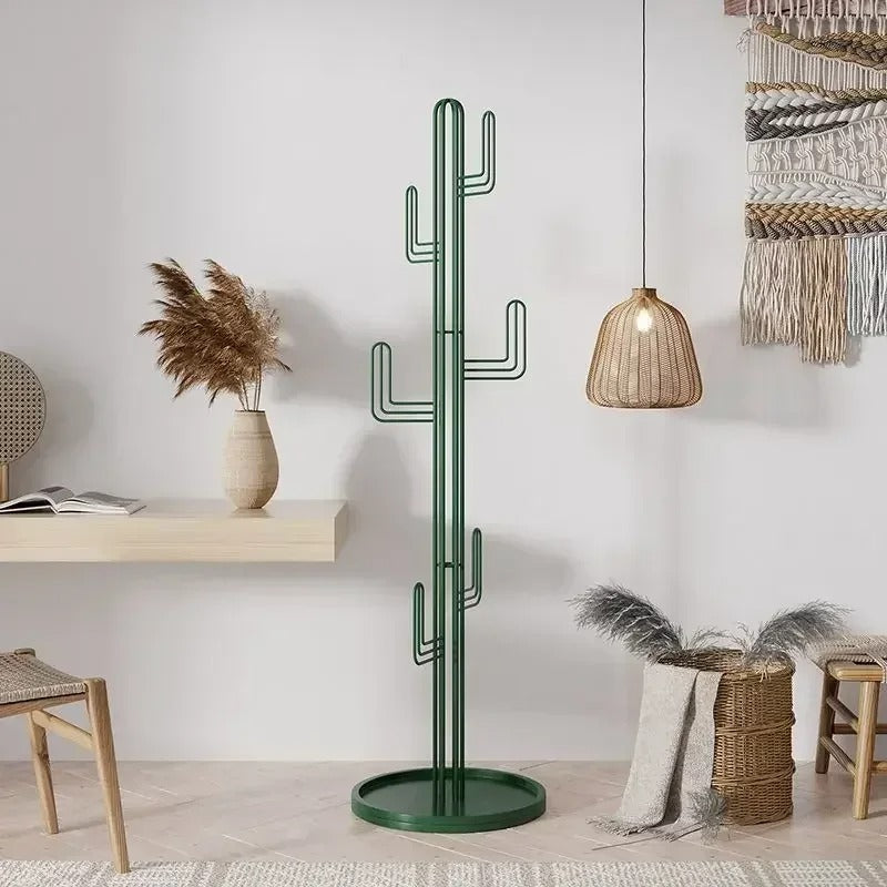 Acapulco Cactus Coat Stand - Unique Decorative Organizer for Entryway & Living Room Storage