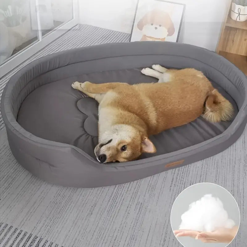 Orthopaedic Dog Bed | Memory Foam, Removable Washable Cover & Non-Slip Base for Maximum Comfort and Support