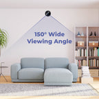 Wireless Indoor Security Camera | 1080P HD, Real-Time Motion Alerts & Ideal for Home Monitoring