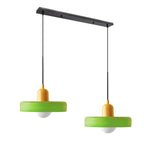LED Glass Pendant Light with 2 Heads - Modern Design for Kitchen Island & Dining Room Lighting