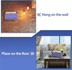 Moth Killer Lamp | 30W UV Light, Safe & Effective for Indoor Use Against Moths, Mosquitoes & Flying Insects