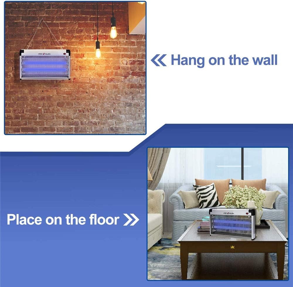 Moth Killer Lamp | 30W UV Light, Safe & Effective for Indoor Use Against Moths, Mosquitoes & Flying Insects