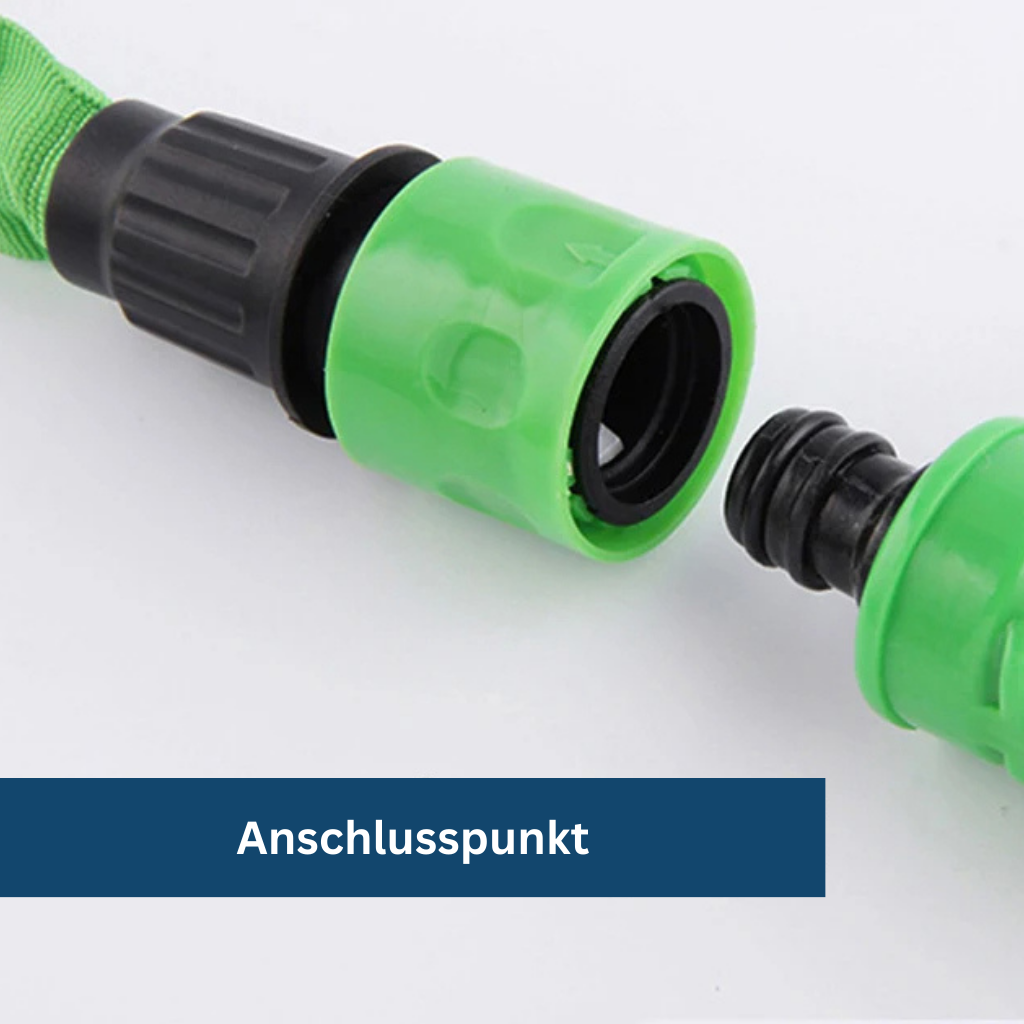 Expandable Garden Hose with Flexible Design and No-Kink Feature for Watering Lawns, Plants & Outdoor Cleaning