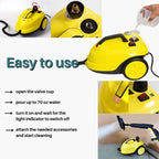 Steam Cleaner for Bed Bugs | High Temperature, Large Capacity & Effective for Home Use