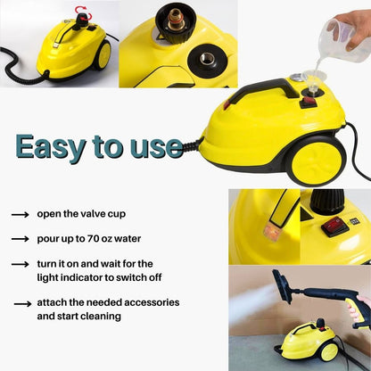 Steam Cleaner for Bed Bugs | High Temperature, Large Capacity & Effective for Home Use