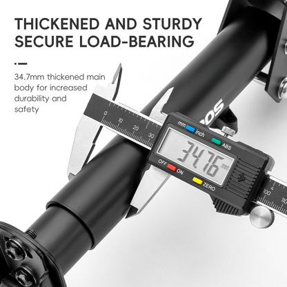 Wall-Mounted Bike Rack | Adjustable Carbon Steel Hook with 30kg Load Capacity for Space-Saving Bicycle Storage