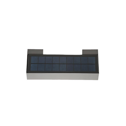 Modern Solar Outdoor Wall Lamp with IP65 Waterproof Sensor for Garden, Patio, and Pathway Lighting