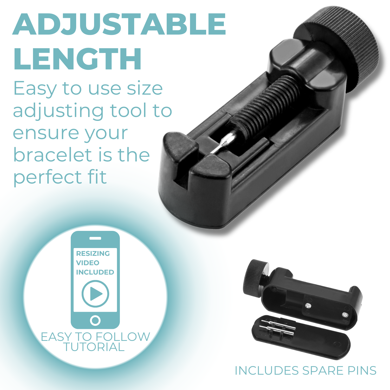 Men’s Extra Wide Magnetic Bracelet | High Power 3 Row Design for Magnetic Therapy Benefits