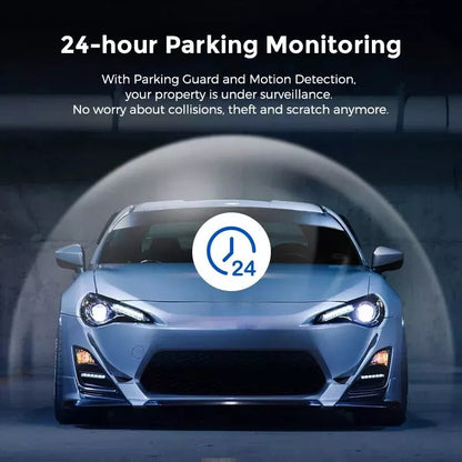 WiFi Dash Cam 1080P FHD | ADAS, G-Sensor & Night Vision for Enhanced Driving Safety