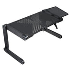 Ergonomic Adjustable Laptop Stand - Folding Bed Desk Table for Comfort and Productivity