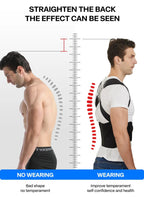 Adjustable Back Posture Corrector | Ergonomic, Eco-Friendly Design for Men & Women to Improve Posture and Comfort
