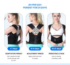 Adjustable Back Posture Corrector | Ergonomic, Eco-Friendly Design for Men & Women to Improve Posture and Reduce Neck Hump