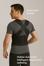 Adjustable Back Posture Corrector | Ergonomic, Eco-Friendly Design for Men & Women to Improve Posture and Comfort