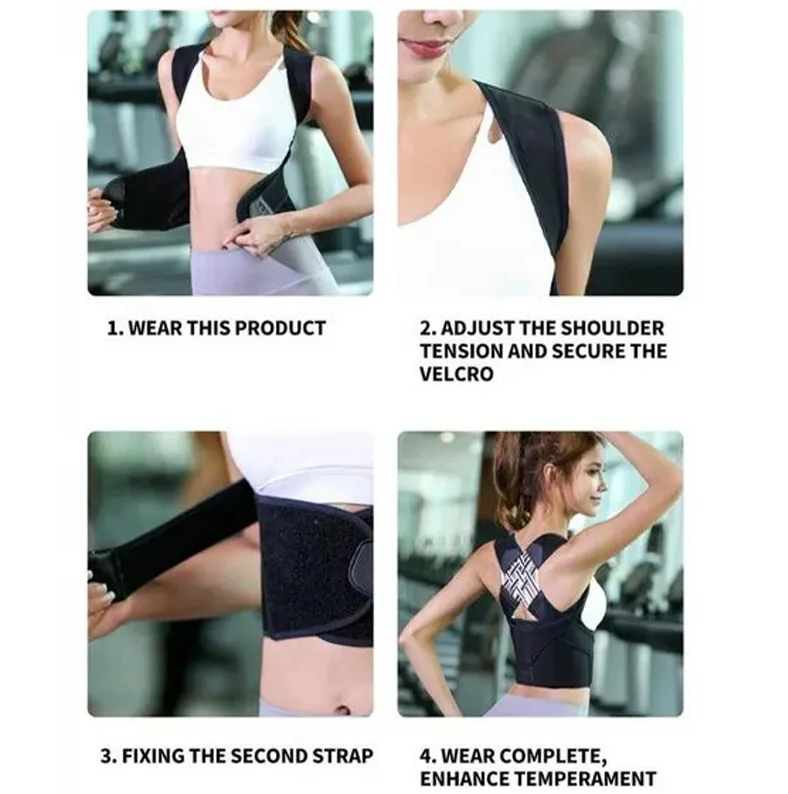 Adjustable Back Posture Corrector | Ergonomic, Eco-Friendly Design for Men & Women to Improve Posture and Comfort