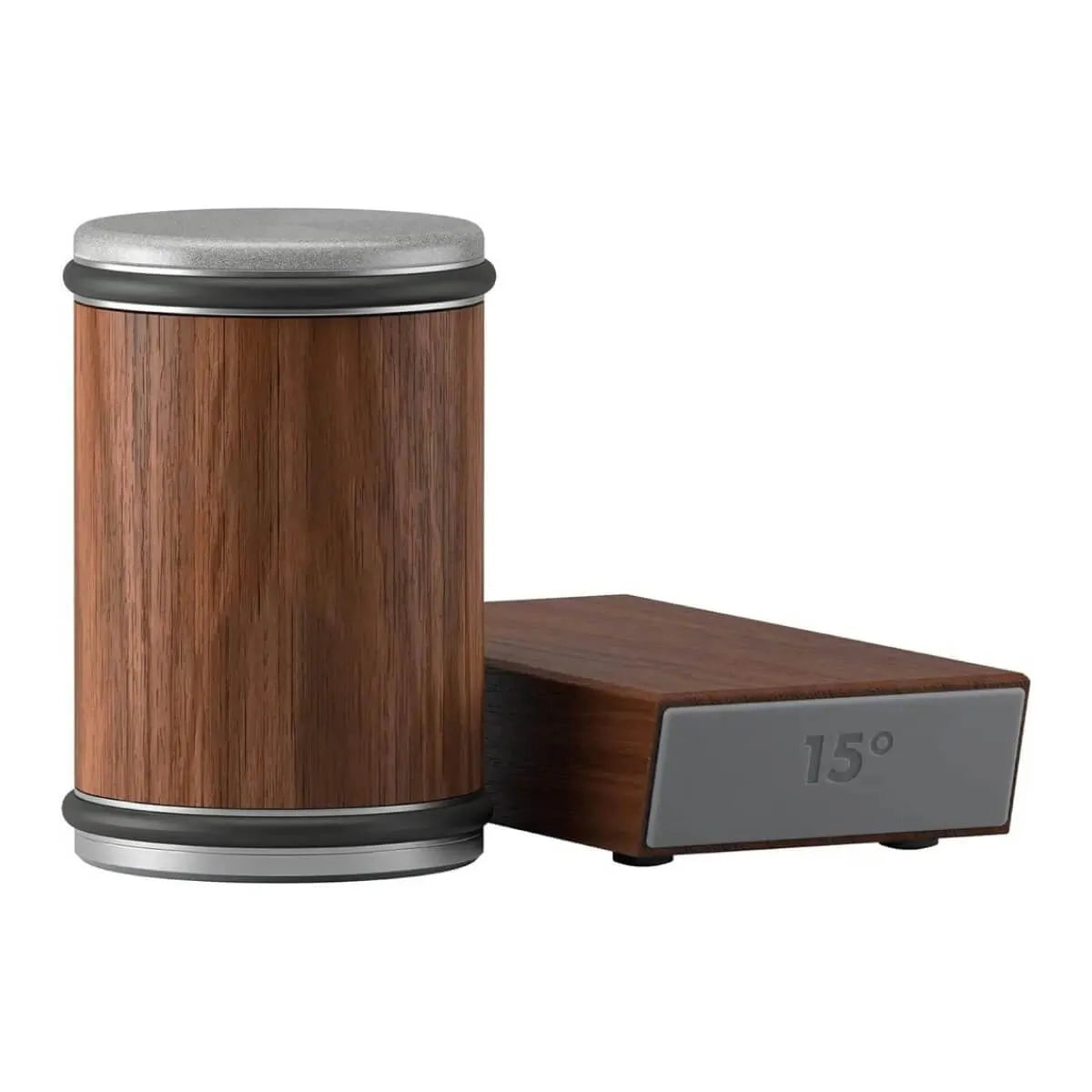 Roller knife sharpener, easy knife sharpening, roller knife sharpening system for kitchen knives, offers 15-20 degree sharpening