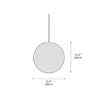 Handmade Hanging Lamp - Japanese Style Paper Lantern Light Fixture for Home Decor & Ambient Lighting