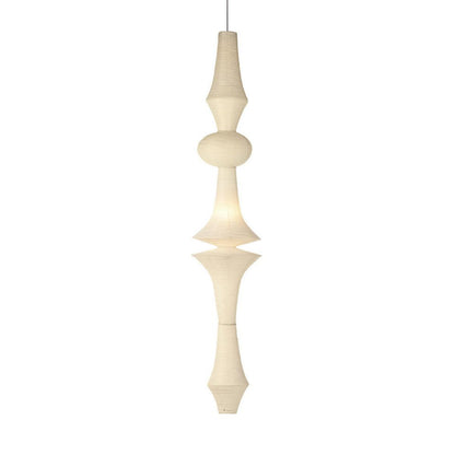 LED Pendant Light Fixture - Modern White Design for Kitchen, Dining Room & Living Room Lighting
