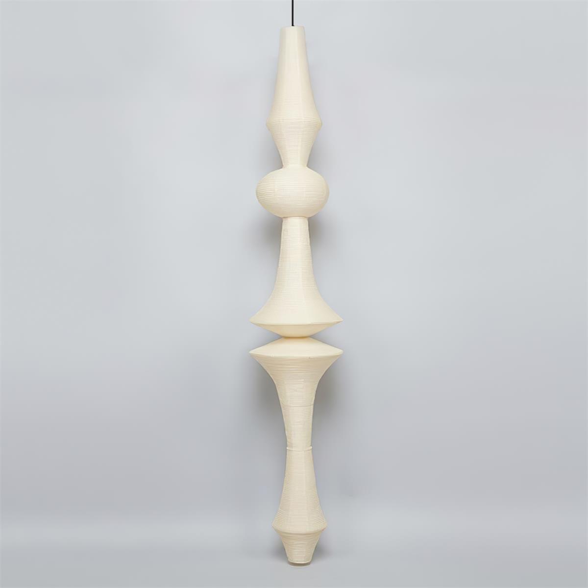 LED Pendant Light Fixture - Modern White Design for Kitchen, Dining Room & Living Room Lighting