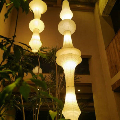 LED Pendant Light Fixture - Modern White Design for Kitchen, Dining Room & Living Room Lighting
