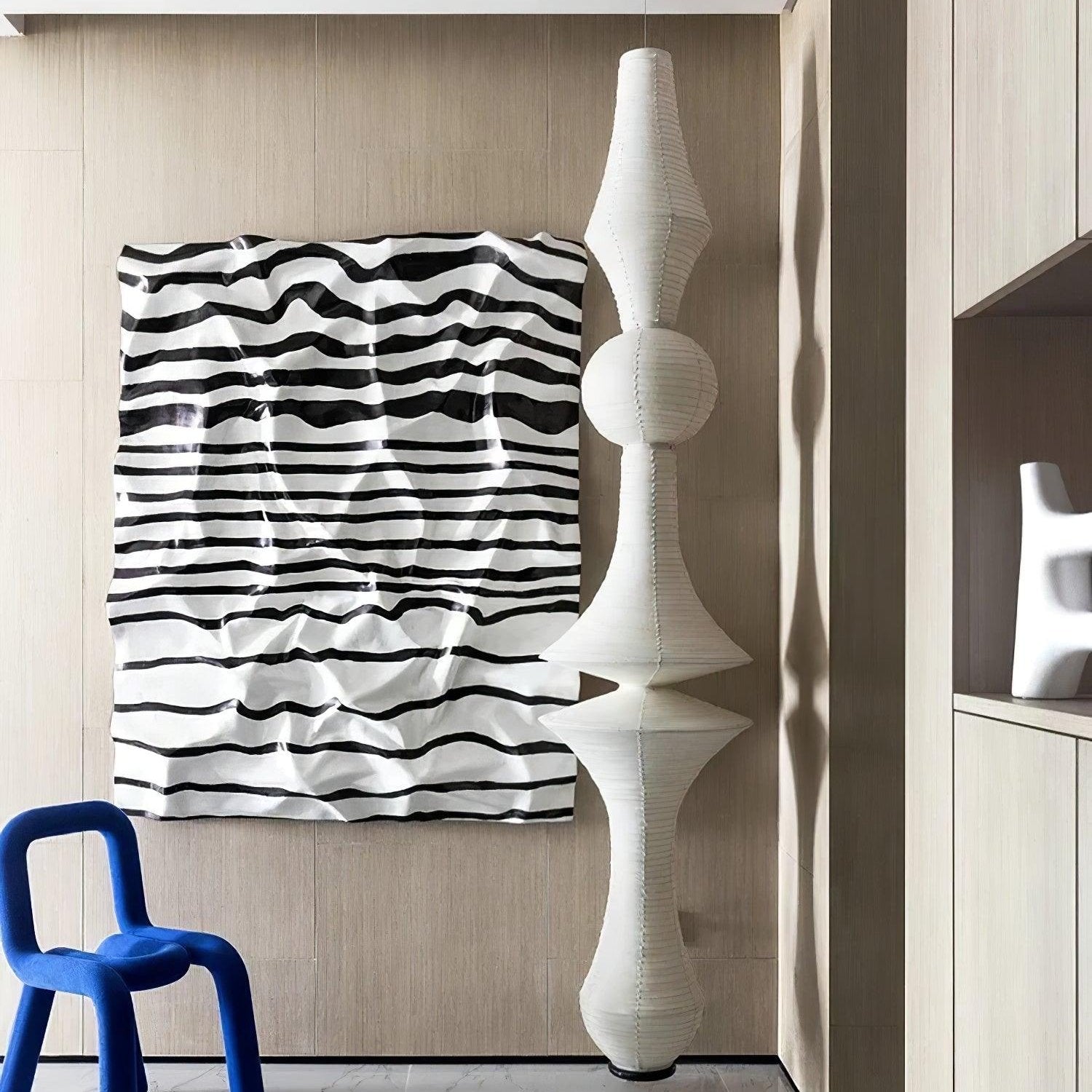 LED Pendant Light Fixture - Modern White Design for Kitchen, Dining Room & Living Room Lighting