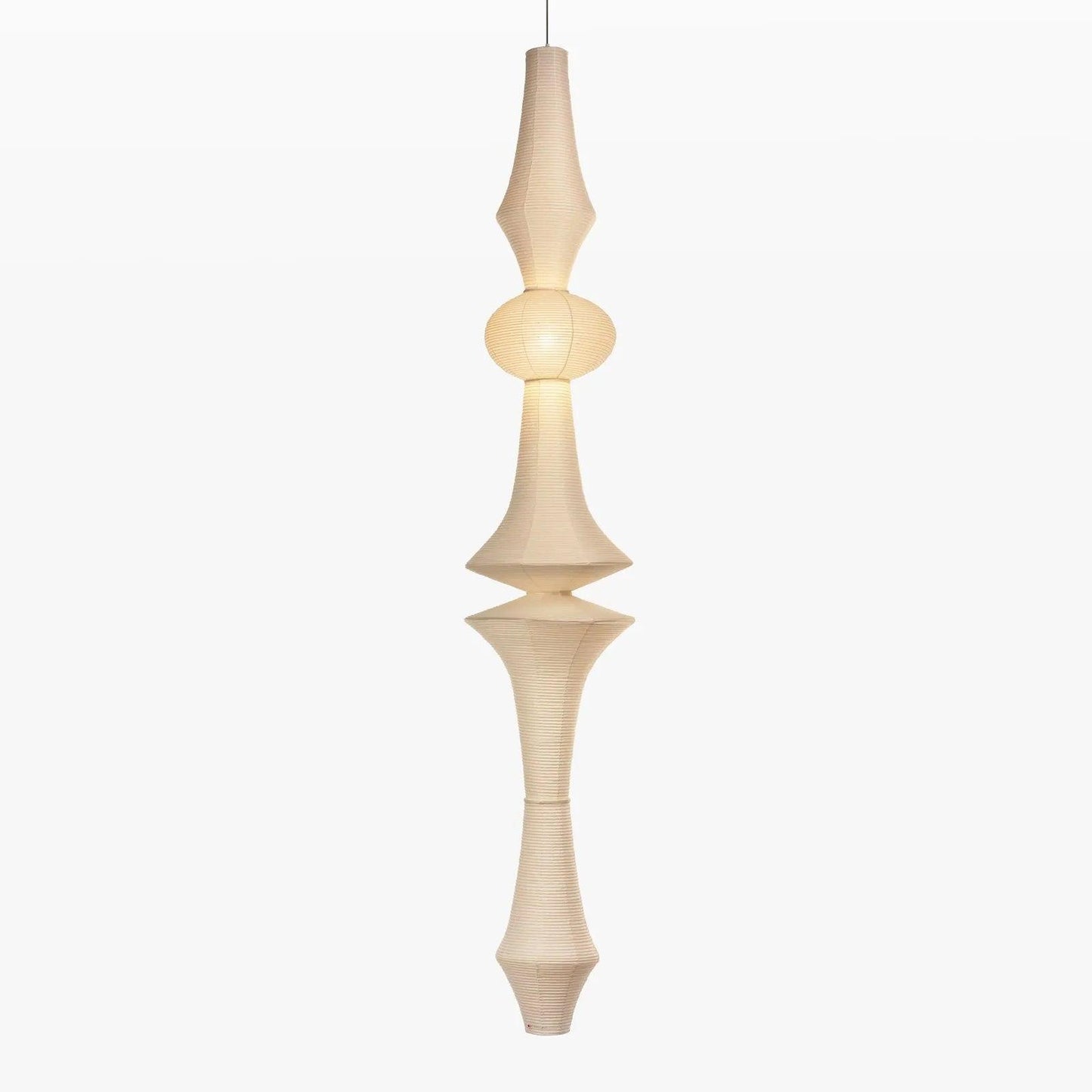 LED Pendant Light Fixture - Modern White Design for Kitchen, Dining Room & Living Room Lighting