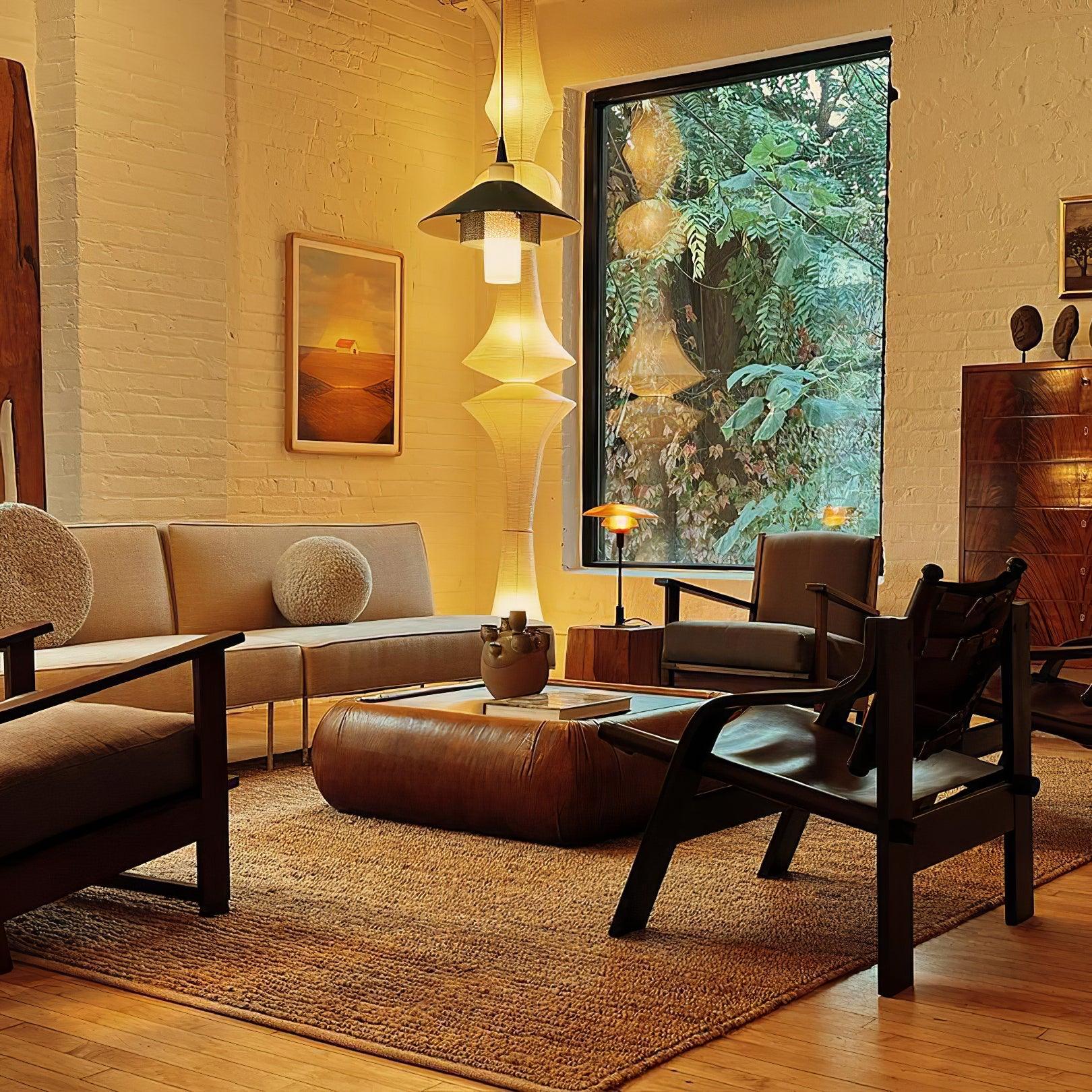 LED Pendant Light Fixture - Modern White Design for Kitchen, Dining Room & Living Room Lighting