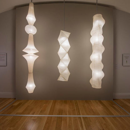 LED Pendant Light Fixture - Modern White Design for Kitchen, Dining Room & Living Room Lighting